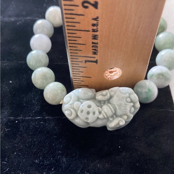 Real Jade pi xiu good luck bracelet - Picture 4 of 7